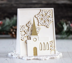 Serene Holiday Cards By Laurie Schmidlin