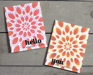 Ink Blended Stenciling | by Tracey McNeely