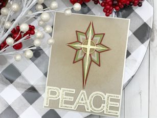 Nativity Star and Simple Peace! | By Desiree Kuemmerle