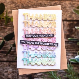 Thanks Thanks Thanks | By Eloise Blue