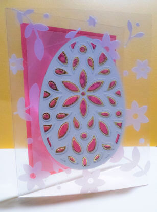 Transparent Spring Card | by Jennifer Svare