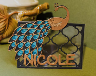 Thanksgiving Table Place Cardby Jennifer Svare