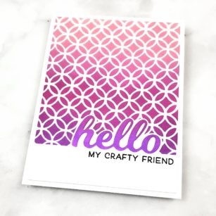 Hello Crafty Friend | By Seeka