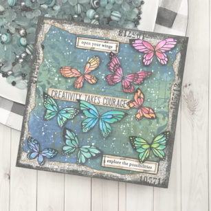 Lovely Butterflies Art Journal! | By Desiree Kuemmerle