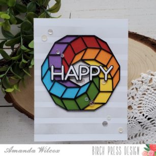 Rainbow Happy | By Amanda Wilcox