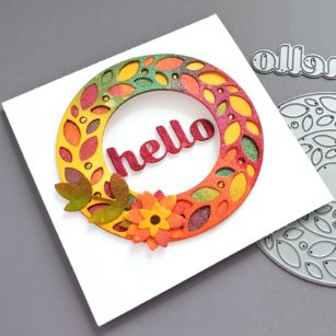 Using Wreath Layers to make a Fall Card | by Ardyth Percy-Robb