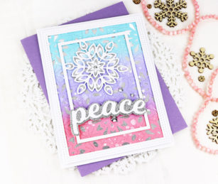 Peaceful Snowflake by Jeanne Jachna