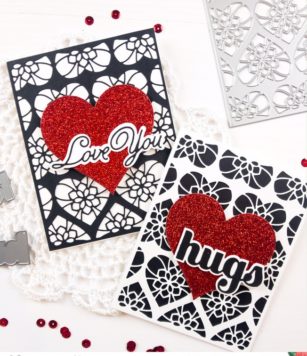 Black & White Valentine’s Day Cards | by Crystal Komara