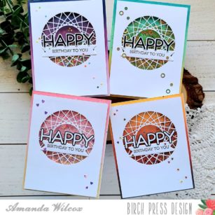 Birthday Shaker Bundle | By Amanda Wilcox