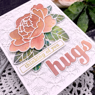 Sending Hugs Flora Plate & Adornment Peony | Natasha Vacca