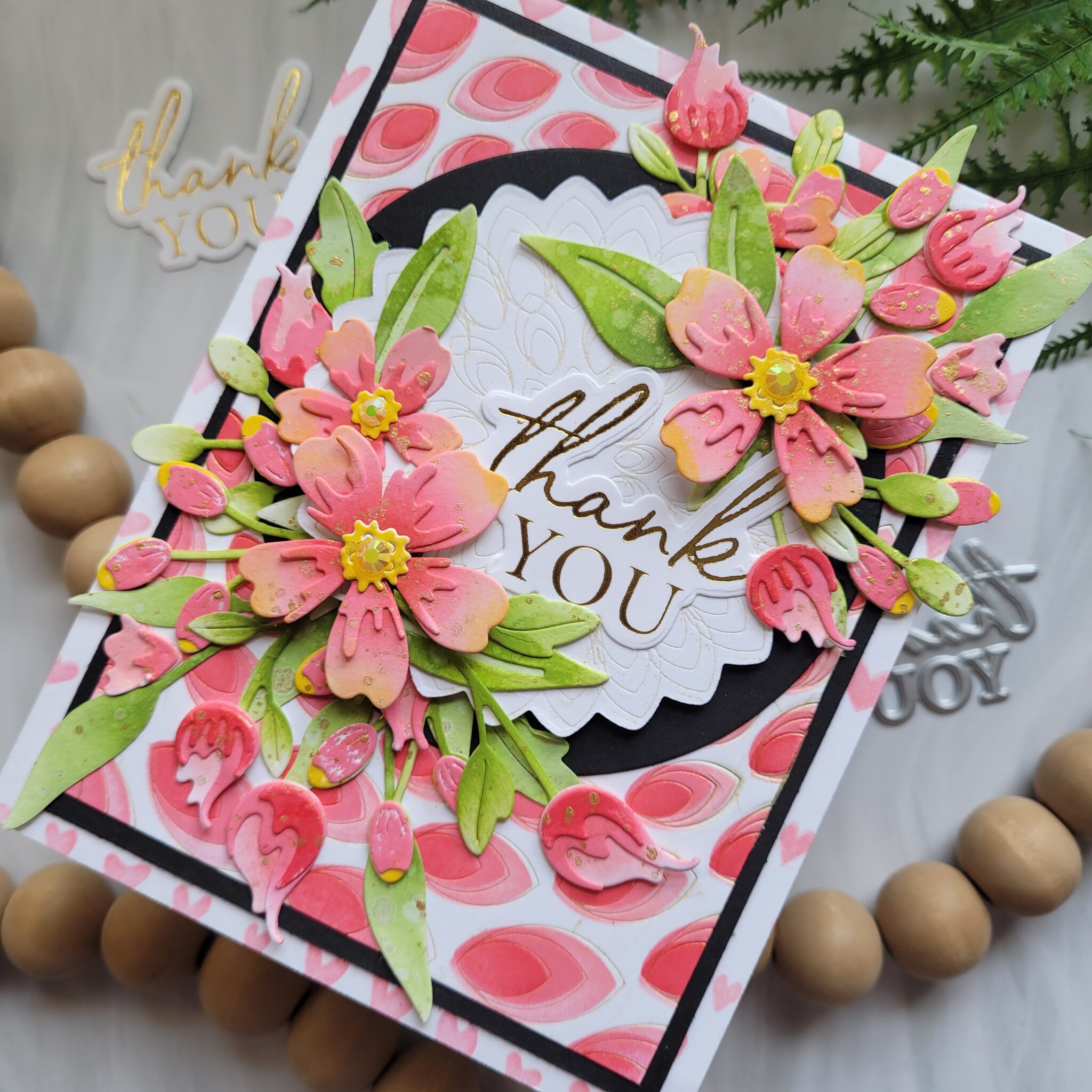 Springtime Thanks A Springtime Thank You | by Colleen Balija – Birch Press Design