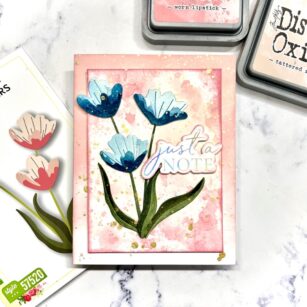 A Watercolor Floral Card | By Sandhya Iyer