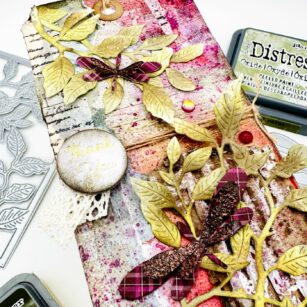 Forest Canopy Layer: Mixed Media Tag | By, Natasha Vacca