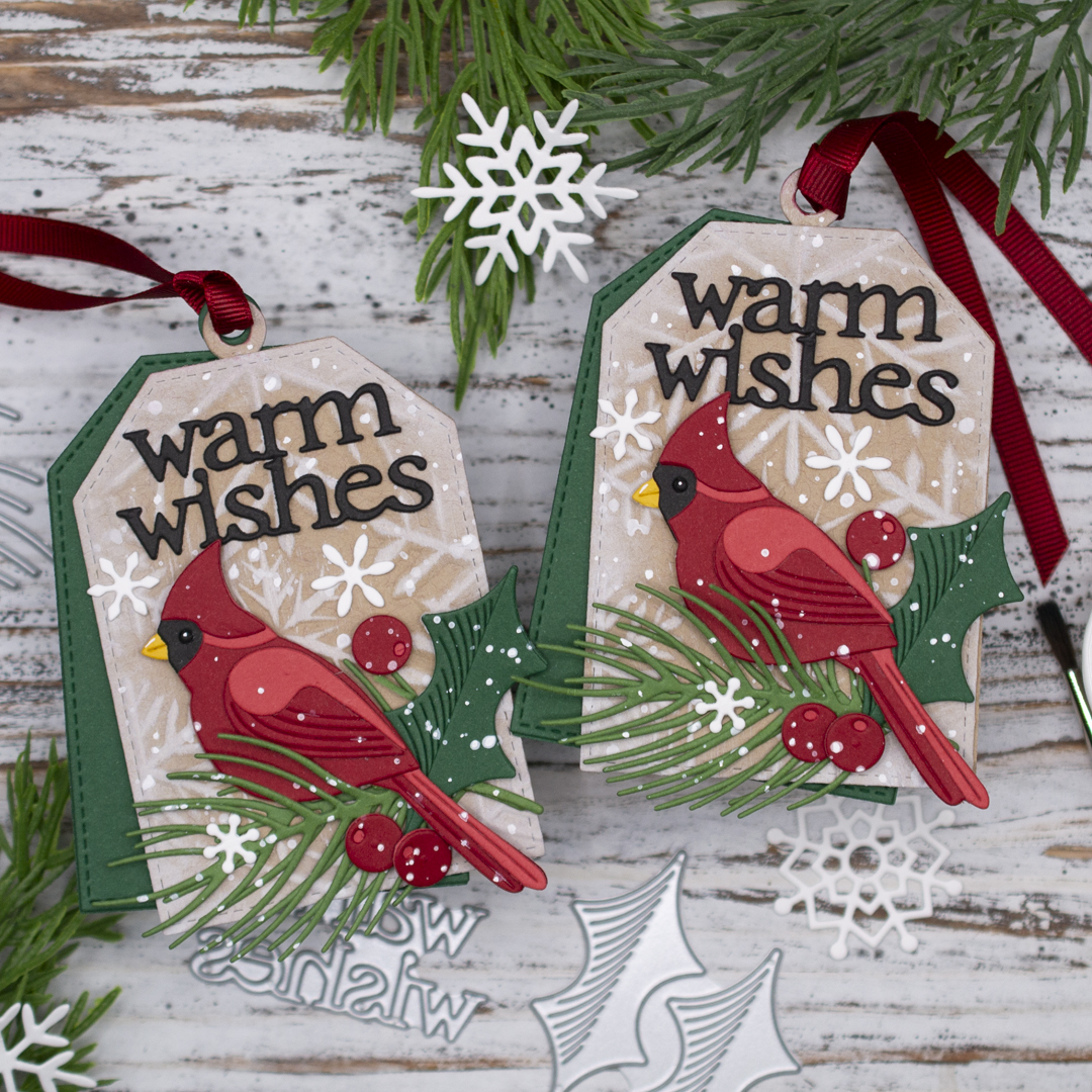 Christmas Cardinal Tags | by Christina Rannow