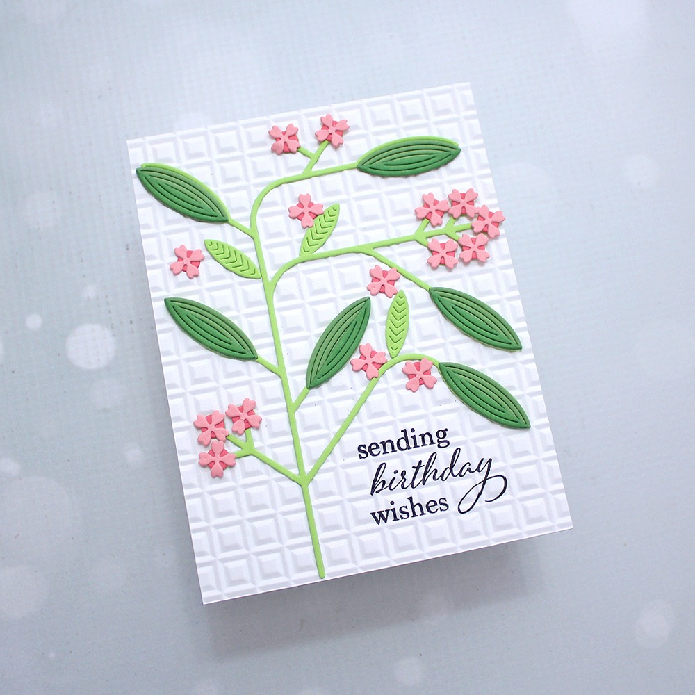 Geometric Floral Birthday Wishes by Toni M Maddox 