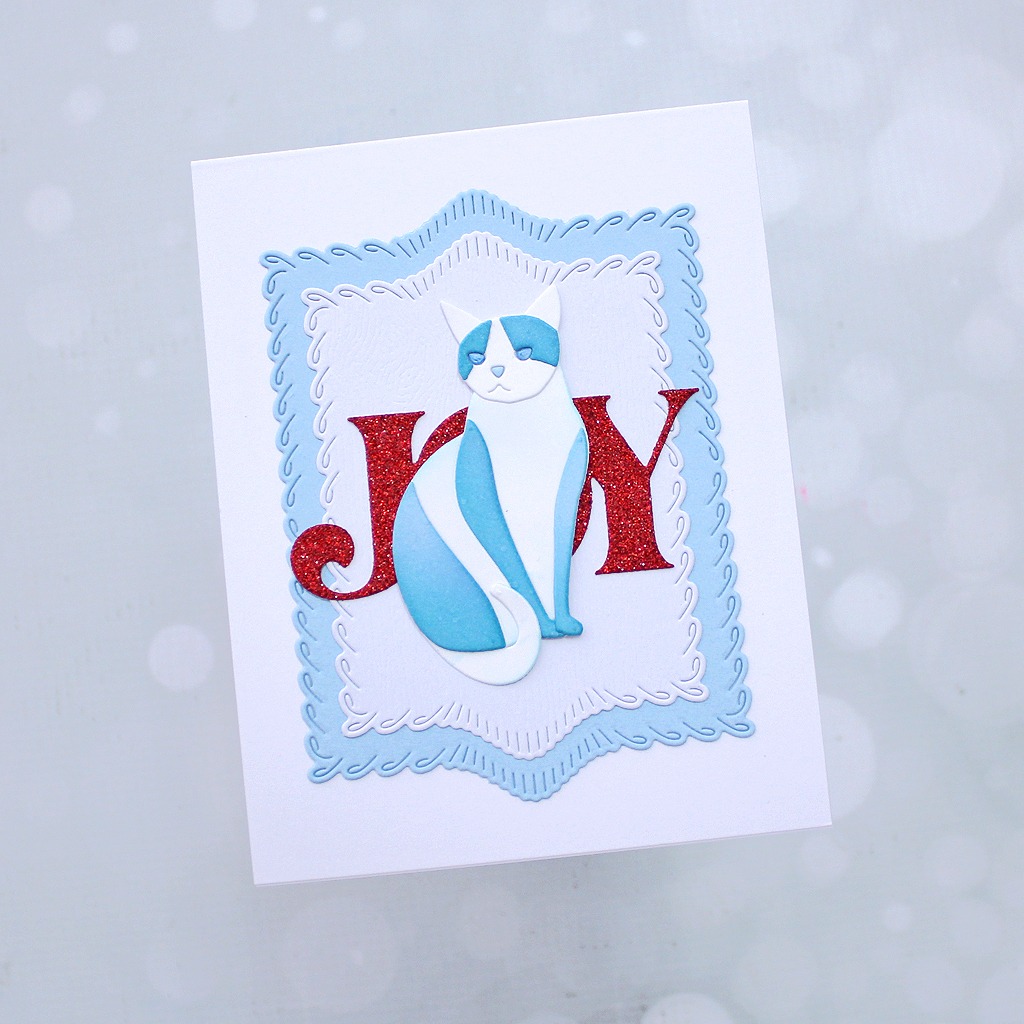 Regal Cat Holiday Cardby Toni M Maddox