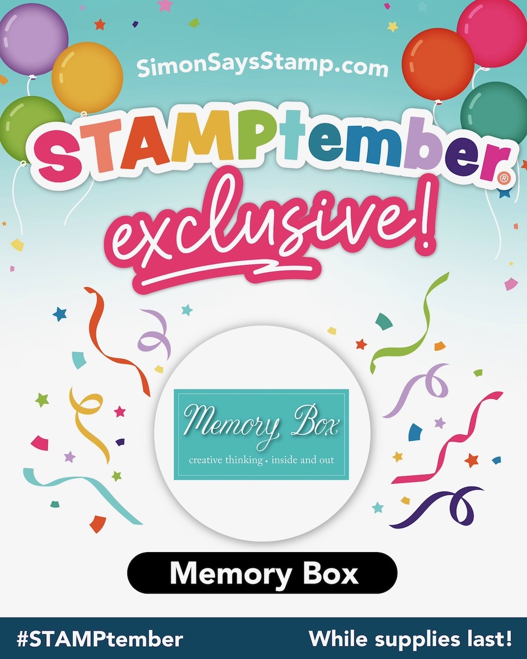 STAMPtember Exclusive with Memory Box  by Savannah O’Gwynn
